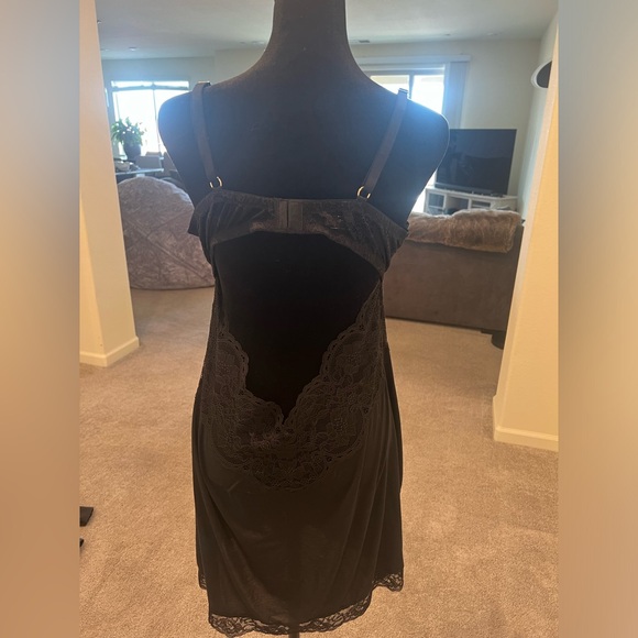 Victoria’s Secret Black Lace Sexy Dress with Built in Bra - Picture 6 of 8
